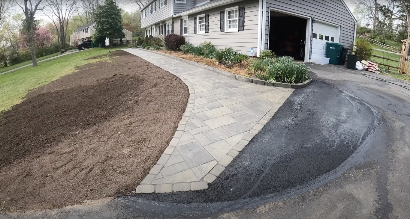 Professional driveway installation by GravEdge in Council Bluffs, IA